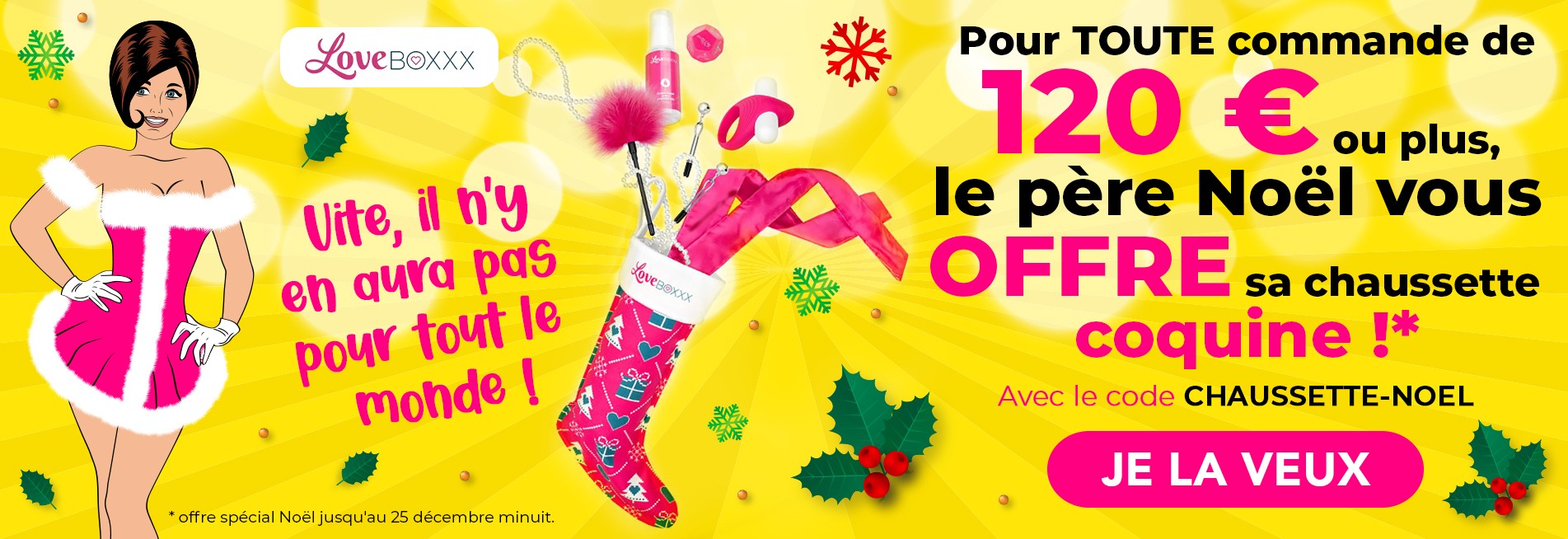 Chaussette Noel